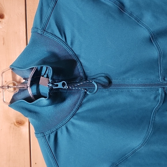 Adidas Stella McCartney Jacket Turquoise Size Large Women's NWT - Picture 5 of 8